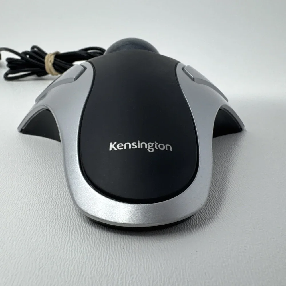 Kensington K64327 Orbit Optical Trackball Mouse USB 2.0 - Black/Silver